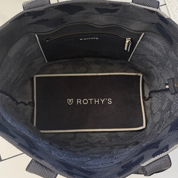 Rothy’s camo bag black and grey. - Picture 6 of 9